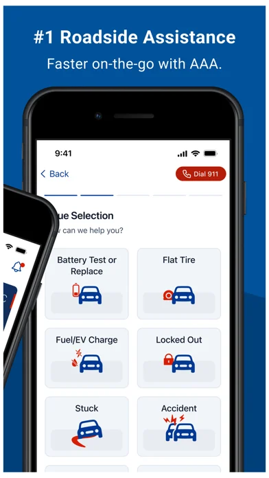 AAA Mobile — Share saved trips across desktop and mobile devices*