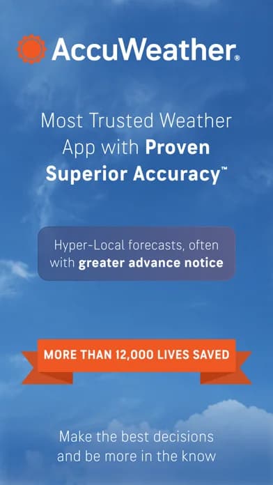 AccuWeather: Weather Forecast — Track AccuWeather exclusives including MinuteCast®