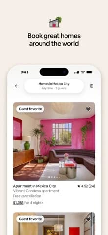 Airbnb — Find remarkable homes, unforgettable experiences, and incredible services all in one app