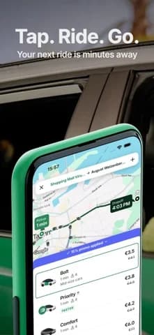 Bolt: Request a Ride — Track a driver in real time