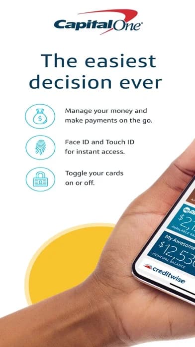 Capital One Mobile — Manage money and accounts from anywhere