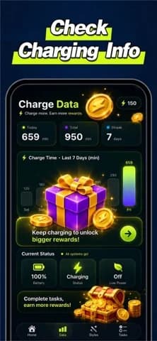 Charge Win: Win Rewards — Collect in-app coins through listed activities