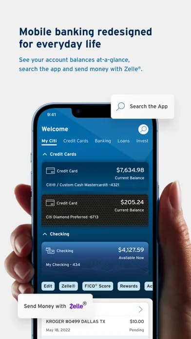 Citi Mobile® — Send and split payments with Zelle