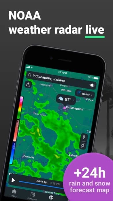 Clime: NOAA Weather Radar Live — Read weather alerts with all the details you might need