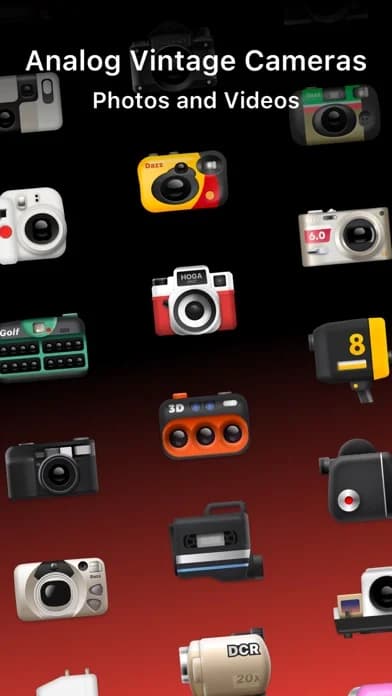 Dazz Cam - Vintage Camera — Adjust ISO and shutter speed