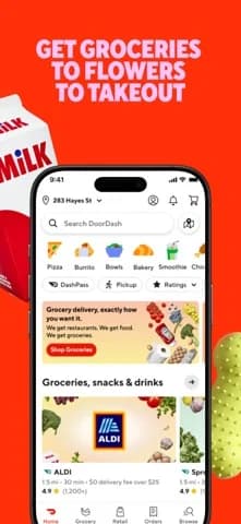 DoorDash: Food, Grocery, More — Real-time order tracking