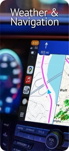 Drive Weather with Live Radar — Compare departure times and routes against weather