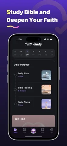 FaithStudy – Bible Study Guide — Read and explore Scripture from the Old and New Testaments