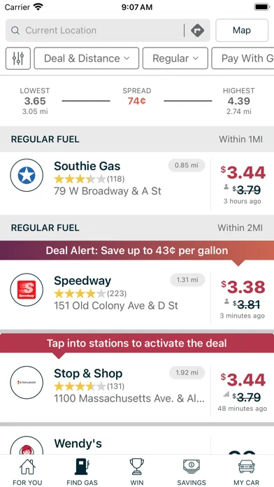 GasBuddy: Find & Pay for Gas — Use Pay with GasBuddy+ at supported stations