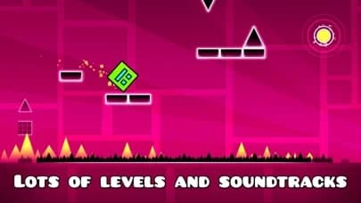 Geometry Dash — Simple one touch game play with lots of levels that will keep you entertained for hours