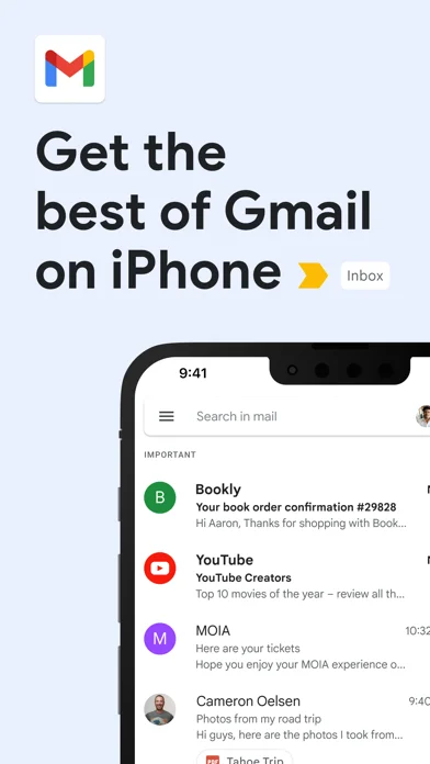 Gmail - Email by Google — The official Gmail app brings the best of Gmail to your iPhone and iPad with helpful AI features