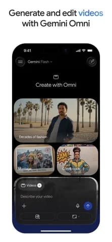 Google Gemini — Talk things out with Gemini Live