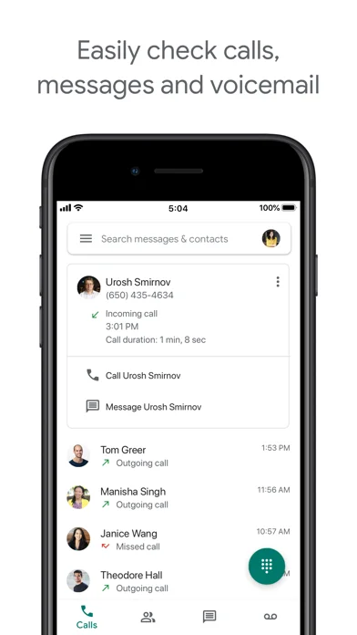 Google Voice — Filter spam and block unwanted numbers