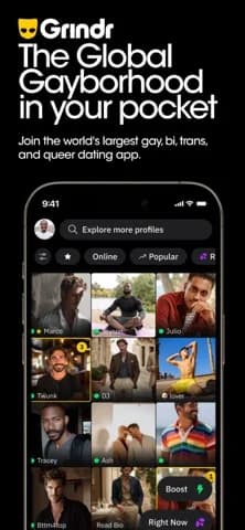 Grindr - Gay Dating & Chat — View only profiles with a photo