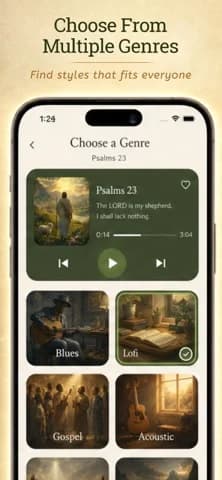 HealMusic — Listen to Bible verses set to original music