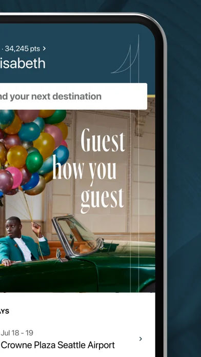 IHG One Rewards: Book Hotels — View, modify, or cancel reservations