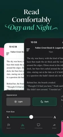 Inkitt Galatea: Audio & eBooks — Switch between reading and listening