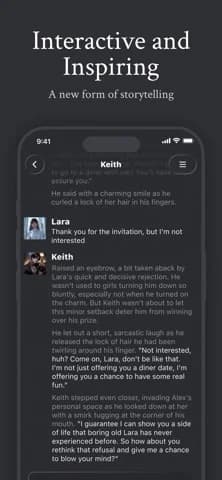 Janitor: Interactive Stories — Tap chat and see where it goes