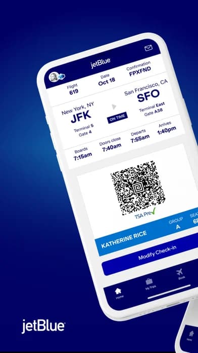 JetBlue — Track your bags, stress-free