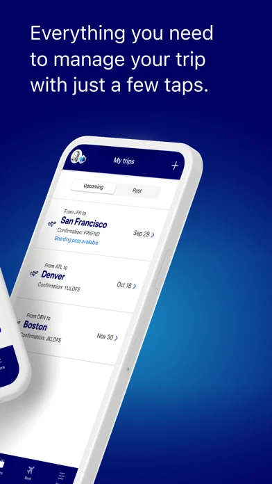 JetBlue — Book fares, track flights in real time, and check in on the go