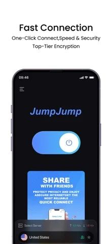 JumpJumpVPN: Fast & Secure — Maintain a VPN connection across network changes