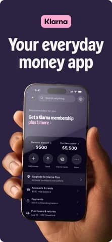 Klarna: Smarter everyday money — Shop anywhere in the app with flexible payment options
