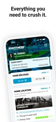 New EōS Fitness — Explore the full class schedule