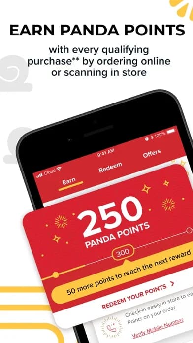 Panda Express — Save and reorder your favorites with a single tap in your account