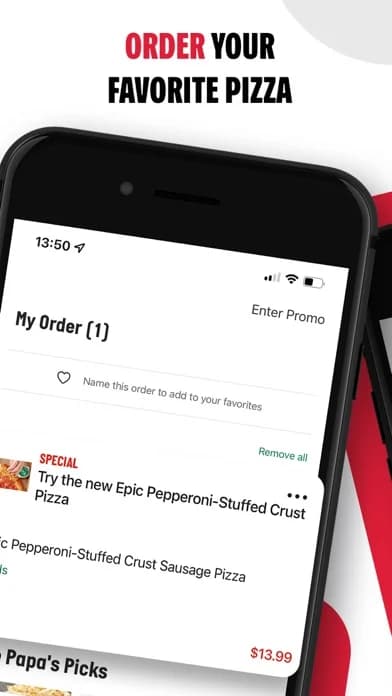 Papa Johns Pizza & Delivery — Pay For Your Pizza Your Way