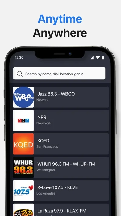 Radio‎‎ App — Save your favorite stations with just one tap