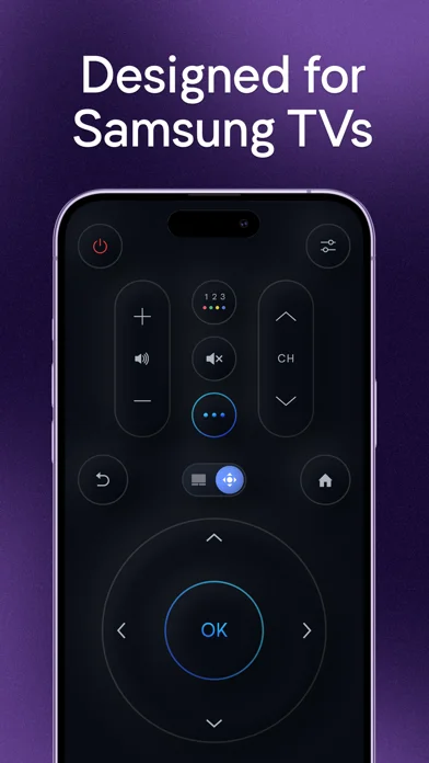 Remote for Samsung TV Smart — Control TV playback