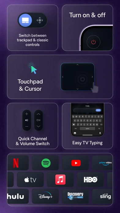 Remote for Samsung TV Smart — Switch between multiple connected TVs