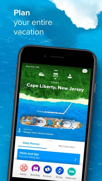 Royal Caribbean International — Build a cruise activity calendar