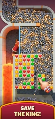 Royal Kingdom — Solve match 3 puzzles to explore new lands and defeat the Dark King & his army