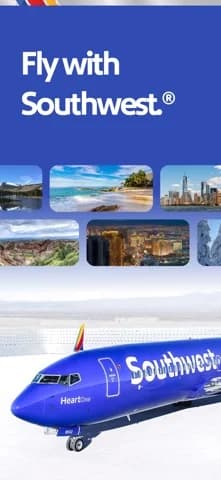 Southwest Airlines: Travel App — Access low-cost fares with Southwest Airlines®