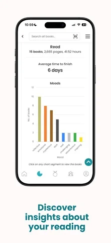 StoryGraph: Reading Tracker — Search/browse books by mood