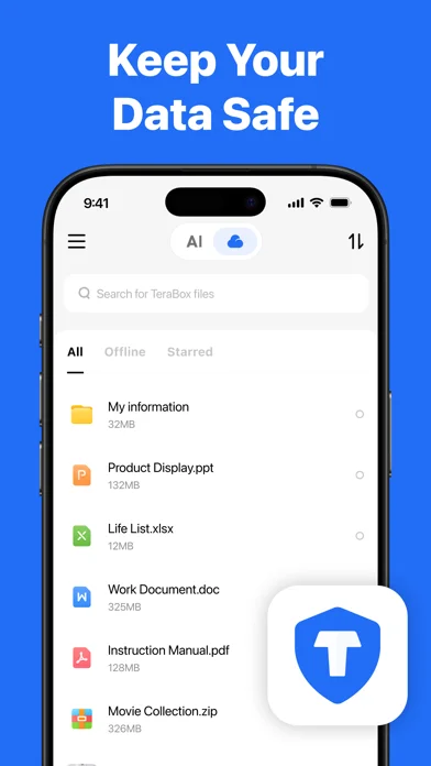 TeraBox: 1TB Cloud & AI Space — Back up photos, videos, and documents