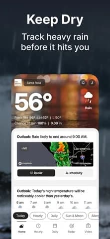The Weather Channel - Radar — Plan up to 15 days in advance with forecasts from the World’s Most Accurate Weather Forecaster
