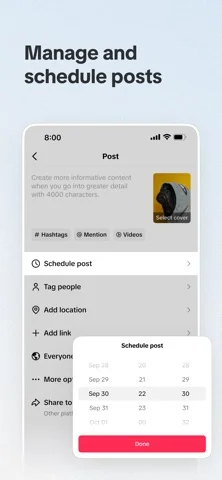 TikTok Studio — Use built-in safety and privacy controls