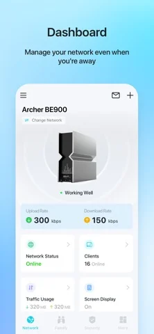 TP-Link Tether — Manage most of TP-Link devices simultaneously