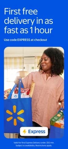 Walmart: Shopping & Savings — Plus, our convenient pickup, delivery and shipping options make it a breeze to get your order exactly when you