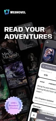 WebNovel - Read Novels & Manga — Publish and share original stories