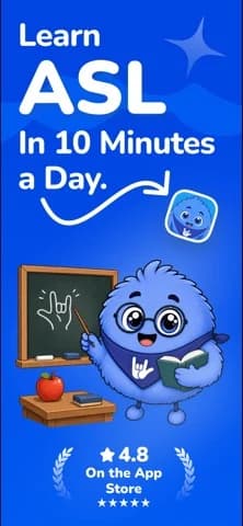 Ziggy: Learn ASL Sign Language — Learn American Sign Language through interactive lessons designed to help you sign confidently in everyday life