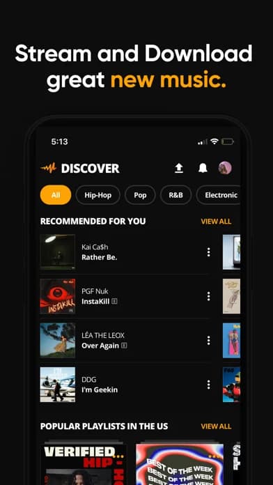 Audiomack - Play Music Offline — Stream music with full control