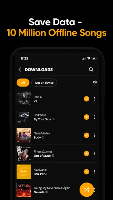 Audiomack - Play Music Offline — Listen offline, no wifi needed