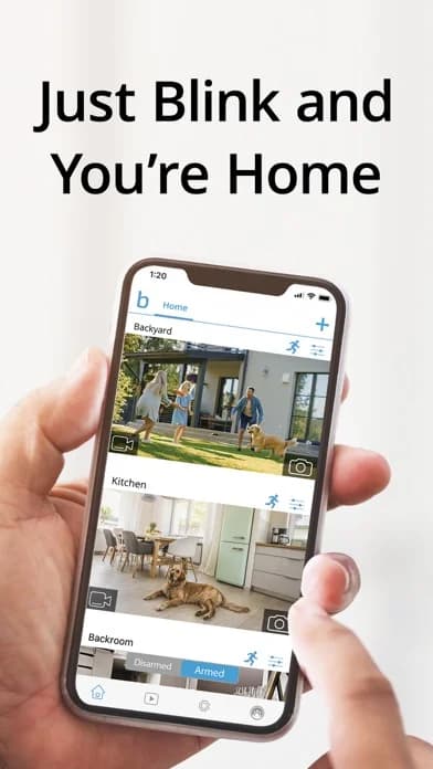 Blink Home Monitor — Connect to an Alexa-enabled device to engage live view