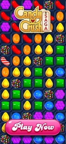 Candy Crush Saga — Share lives, compare scores, and see who’s the match-3 master in your friends circle