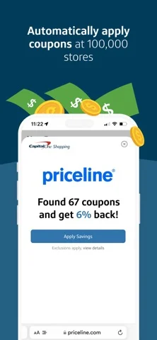 Capital One Shopping: Save Now — EARN FREE SHOPPING REWARDS