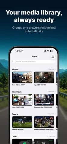 CarTV - M3U IPTV Player & Cast — Browse your libraries, seasons and episodes