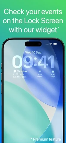 Countdown — Share your countdowns with friends and family